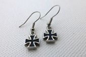Cross Earring French Wire SK 1640 