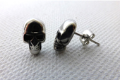 Skull Earring Post / Nut SK 1632 