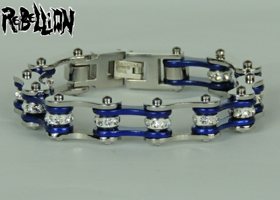 Candy Blue in Silver