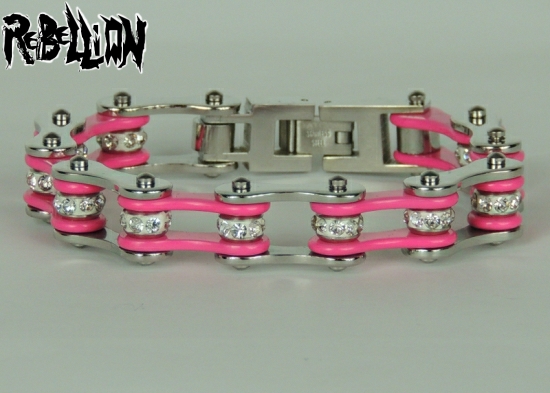 Candy Pink in Silver