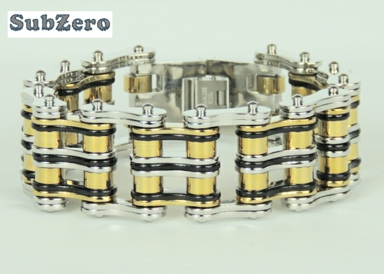 SubZero Chunky Black, Gold in Silver 