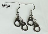 Double Handcuff Earrings French Wire