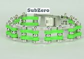SubZero Lime Green in Silver